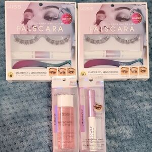 Kiss Falscara Lash Starter Kits & Accessories - Pink / White